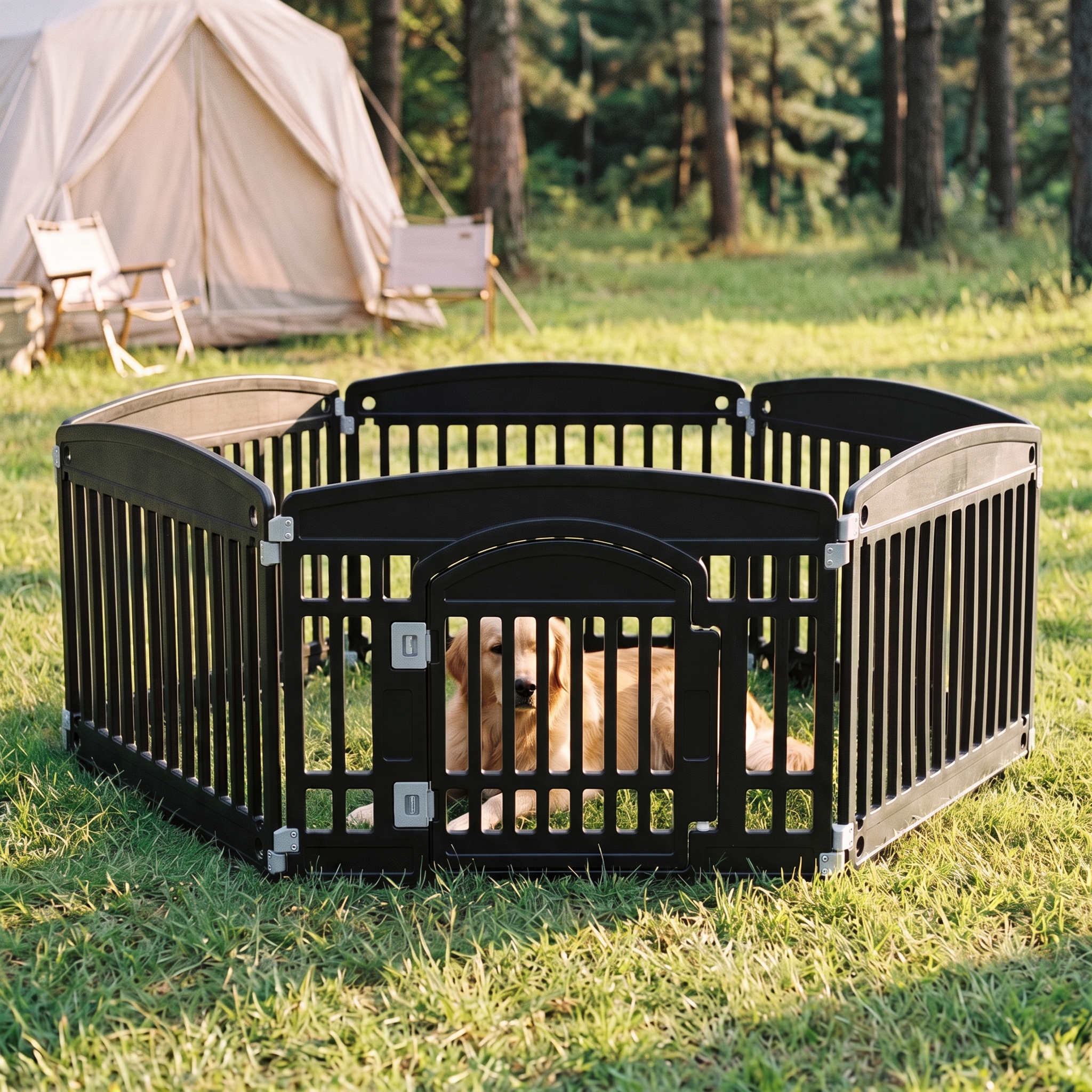Basecamp Trail Pen — Portable Dog Playpen